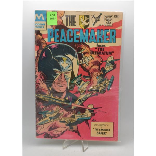 1978 MODERN (CHARLETON) COMICS THE PEACEMAKER #2