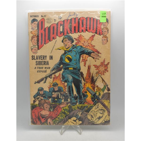 1952 QUALITY COMICS BLACKHAWK #57