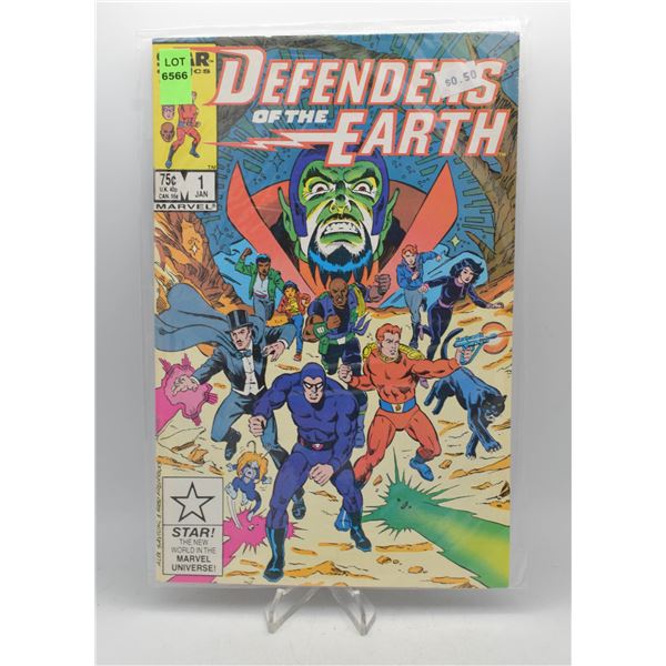1987 STAR COMICS DEFENDERS OF THE EARTH #1