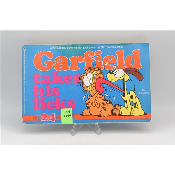 1992 BALLANTINE BOOKS GARFIELD TAKES HIS LICKS