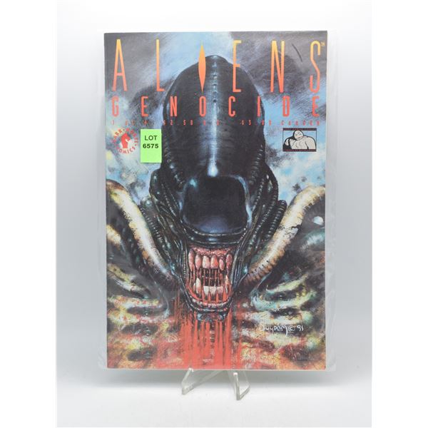 1991 DARK HORSE COMICS ALIENS GENOCIDE #1
