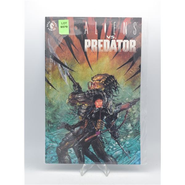 1990 DARK HORSE COMICS ALIENS VS PREDATOR #4