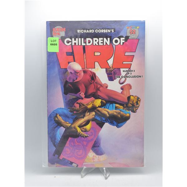 1972 FANTAGOR PRESS CHILDREN OF FIRE #3