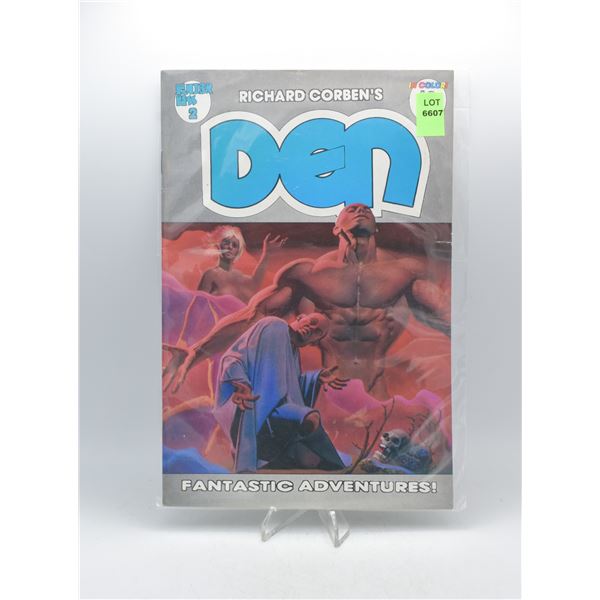 1988 FANTAGOR PRESS DEN FANTASTIC ADVENTURES #2