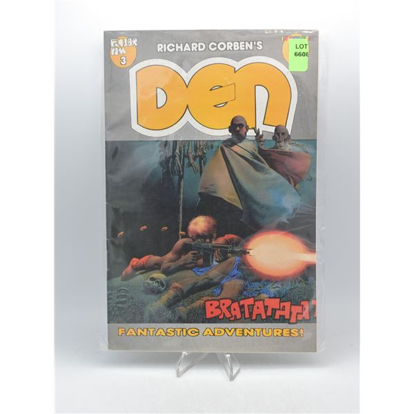 1989 FANTAGOR PRESS DEN FANTASTIC ADVENTURES #3