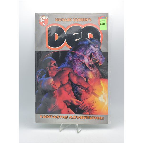 1989 FANTAGOR PRESS DEN FANTASTIC ADVENTURES #6