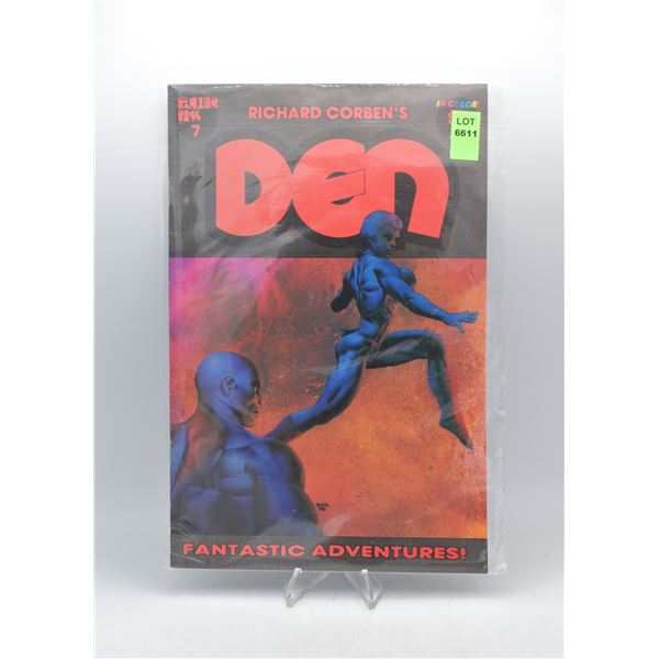 1989 FANTAGOR PRESS DEN FANTASTIC ADVENTURES #7