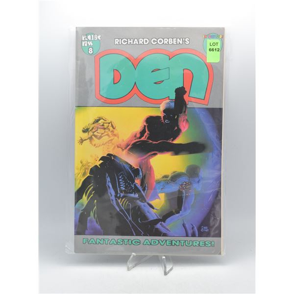 1989 FANTAGOR PRESS DEN FANTASTIC ADVENTURES #8