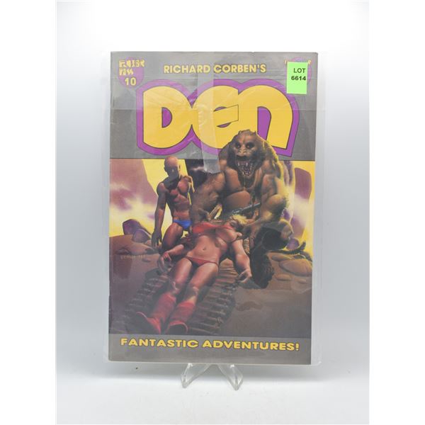 1989 FANTAGOR PRESS DEN FANTASTIC ADVENTURES #10