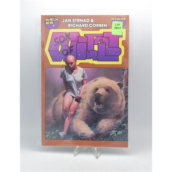 1990 FANTAGOR PRESS SON OF MUTANT WORLD #1