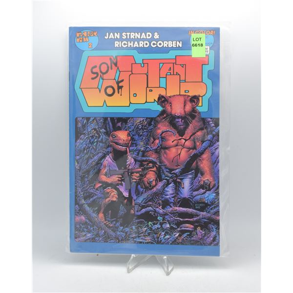 1990 FANTAGOR PRESS SON OF MUTANT WORLD #2