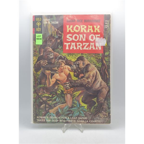 1964 GOLD KEY KORAK SON OF TARZAN #1