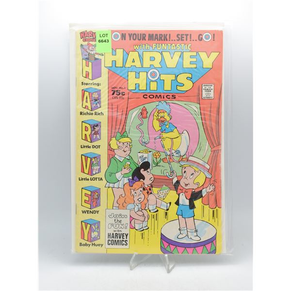 1986 HARVEY COMICS HARVEY HITS COMICS #1