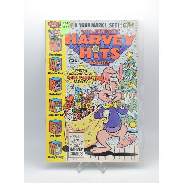 1986 HARVEY COMICS HARVEY HITS COMICS #3