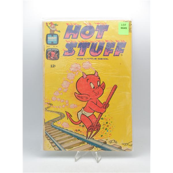 1969 HARVEY COMICS HOT STUFF THE LITTLE DEVIL #91