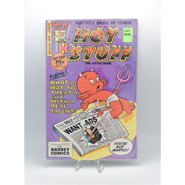 1987 HARVEY COMICS HOT STUFF THE LITTLE DEVIL