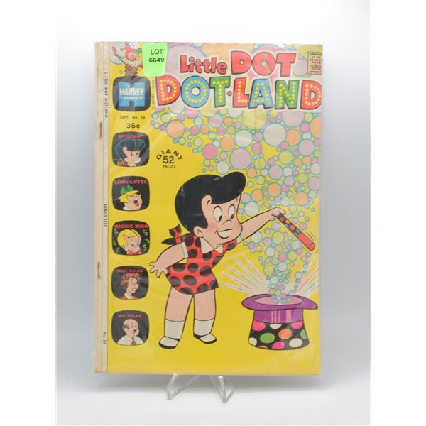 1972 HARVEY COMICS LITTLE DOT DOT-LAND #54
