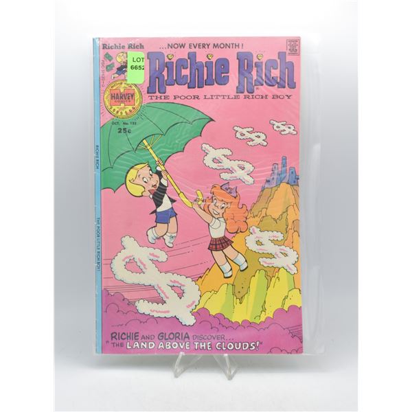 1975 HARVEY COMICS RICHIE RICH #135