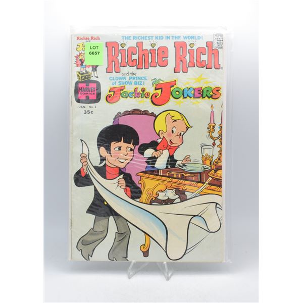 1974 HARVEY COMICS RICHIE RICH & JACKIE JOKERS #2