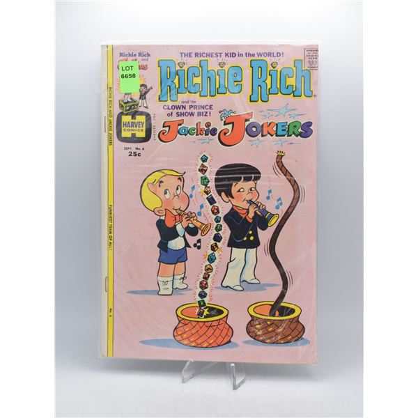 1974 HARVEY COMICS RICHIE RICH & JACKIE JOKERS #6