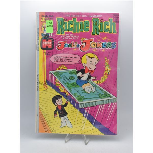 1975 HARVEY COMICS RICHIE RICH & JACKIE JOKERS #8