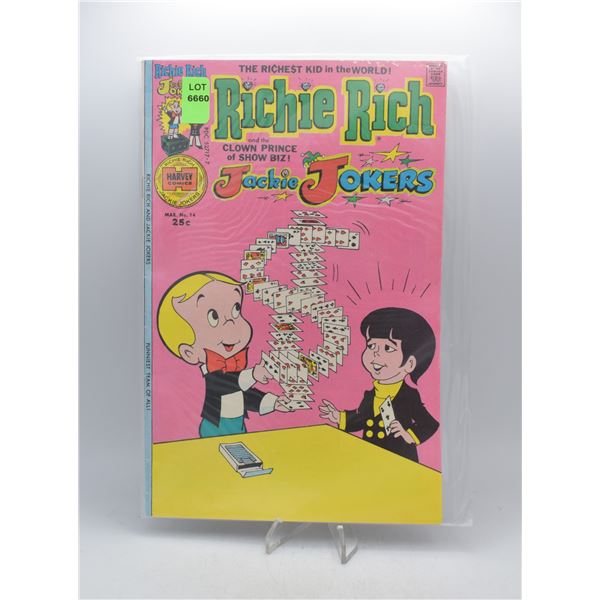 1976 HARVEY COMICS RICHIE RICH & JACKIE JOKERS