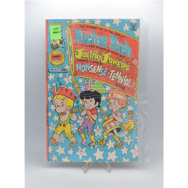 1976 HARVEY COMICS RICHIE RICH & JACKIE JOKERS