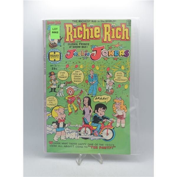 1976 HARVEY COMICS RICHIE RICH & JACKIE JOKERS