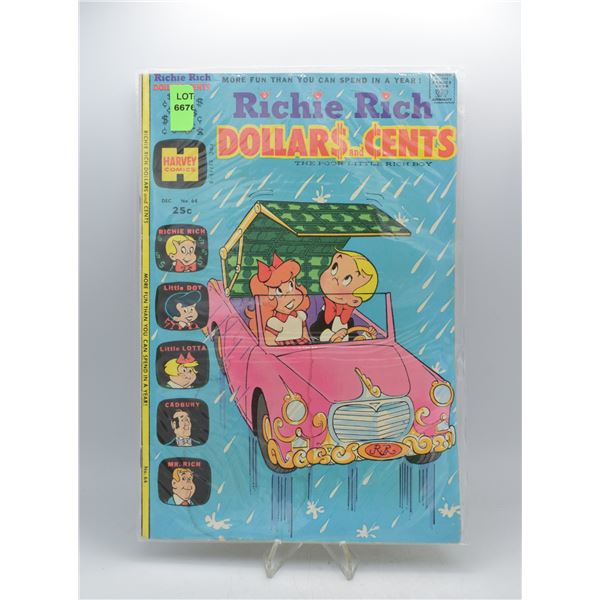 1974 HARVEY COMICS RICHIE RICH DOLLARS & CENTS
