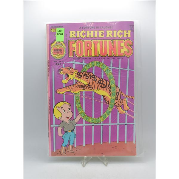 1975 HARVEY COMICS RICHIE RICH FORTUNES #25