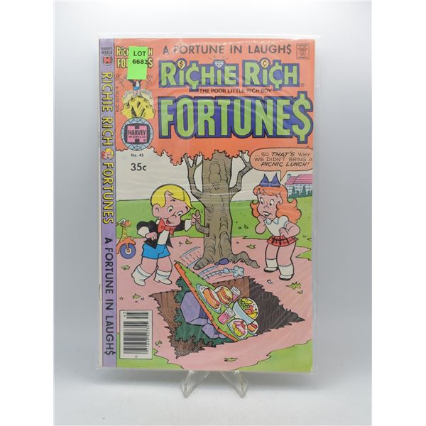 1979 HARVEY COMICS RICHIE RICH FORTUNES #45