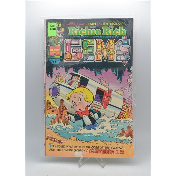 1975 HARVEY COMICS RICHIE RICH GEMS #5