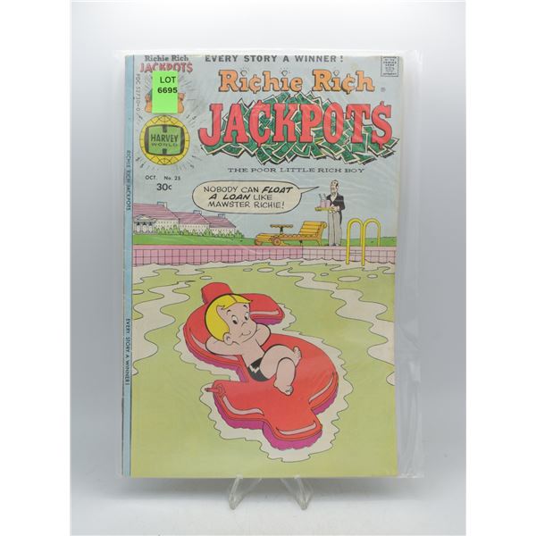 1976 HARVEY COMICS RICHIE RICH JACKPOTS #25