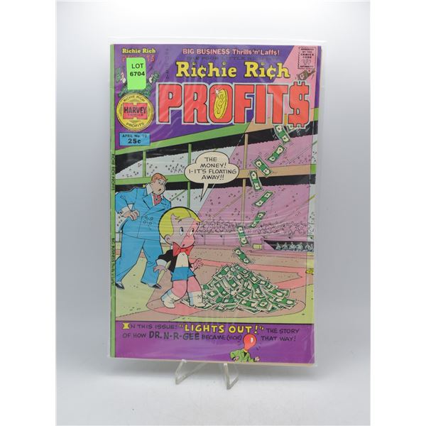 1976 HARVEY COMICS RICHIE RICH PROFITS #10
