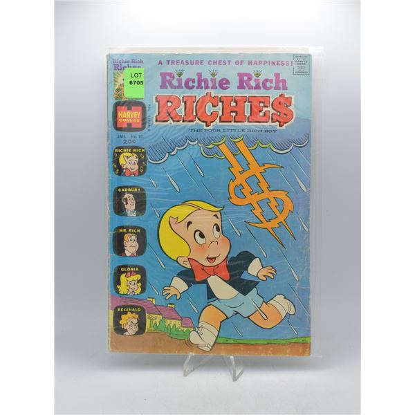 1974 HARVEY COMICS RICHIE RICH RICHES #10