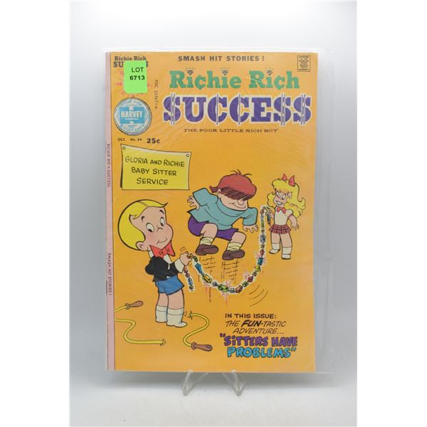 1975 HARVEY COMICS RICHIE RICH SUCCESS #64