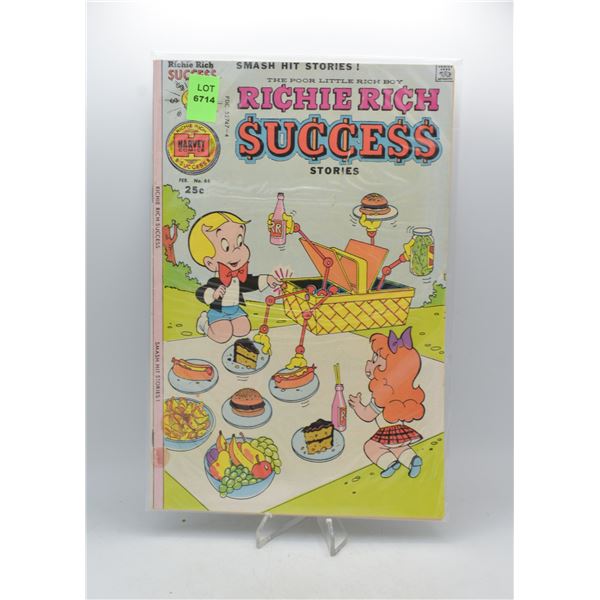 1975 HARVEY COMICS RICHIE RICH SUCCESS #66