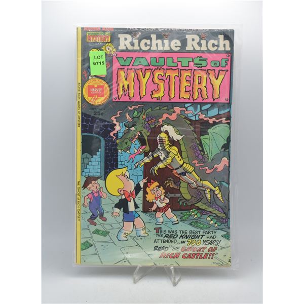 1975 HARVEY COMICS RICHIE RICH VAULTS OF