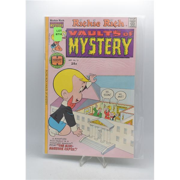 1976 HARVEY COMICS RICHIE RICH VAULTS OF