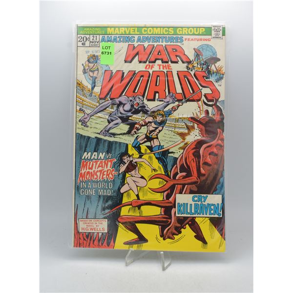 1973 MARVEL AMAZING ADVENTURES: WAR OF THE
