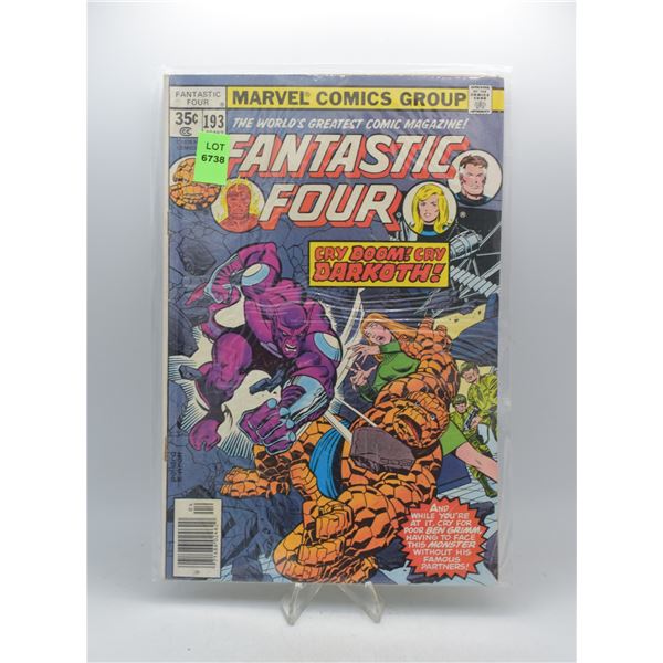 1978 MARVEL FANTASTIC FOUR #193