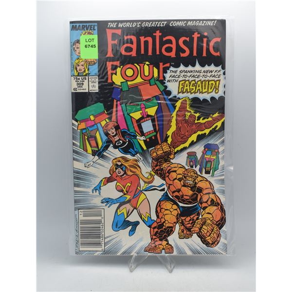 1987 MARVEL FANTASTIC FOUR #309