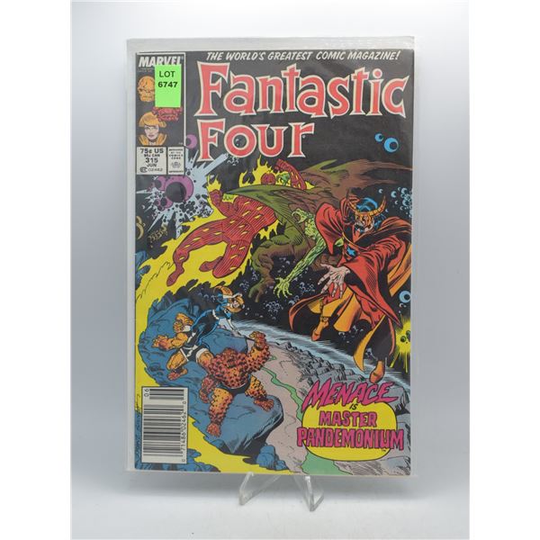 1988 MARVEL FANTASTIC FOUR #315