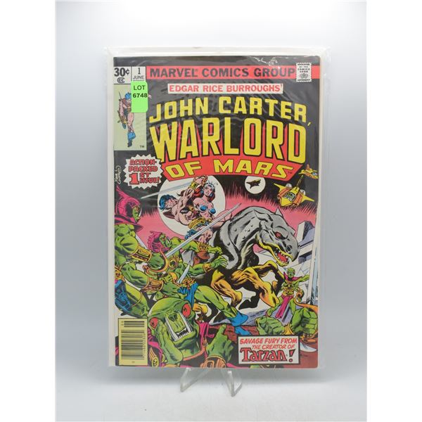 1977 MARVEL JOHN CARTER WARLORD OF MARS #1