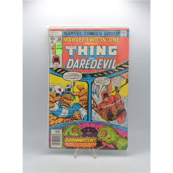 1978 MARVEL TWO-IN-ONE THE THING AND DAREDEVIL