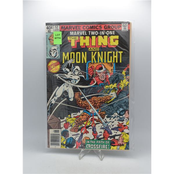 1979 MARVEL TWO-IN-ONE THING AND MOON KNIGHT #52