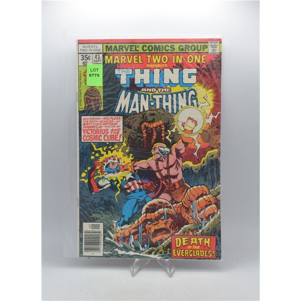1978 MARVEL TWO-IN-ONE THING AND THE MAN-THING