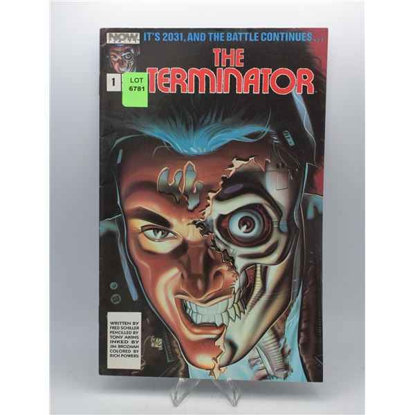 1988 NOW COMICS THE TERMINATOR #1