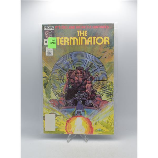 1989 NOW COMICS THE TERMINATOR #8