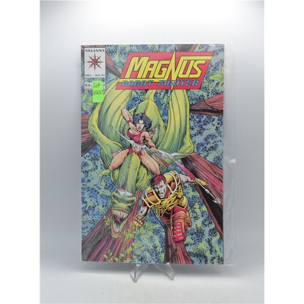 1993 VALIANT COMICS MAGNUS ROBOT FIGHTER  #31